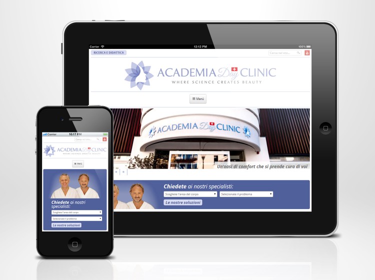 Academia Day Clinic - Responsive