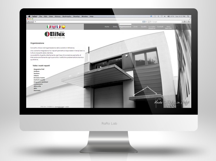 Elitex pagina interna