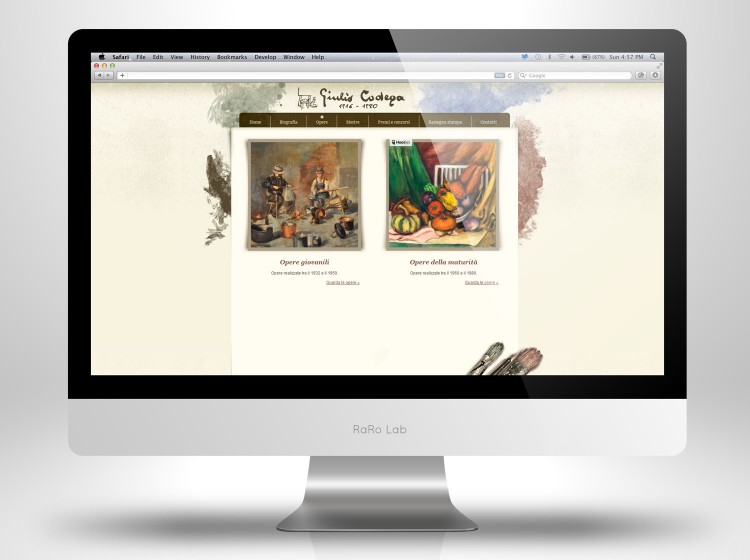 Giulio codega Home page