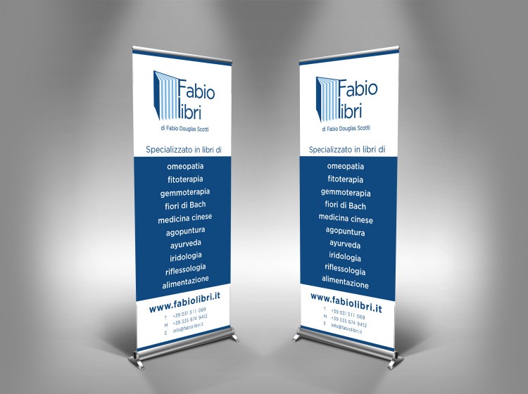 roll up promozionale per fiera